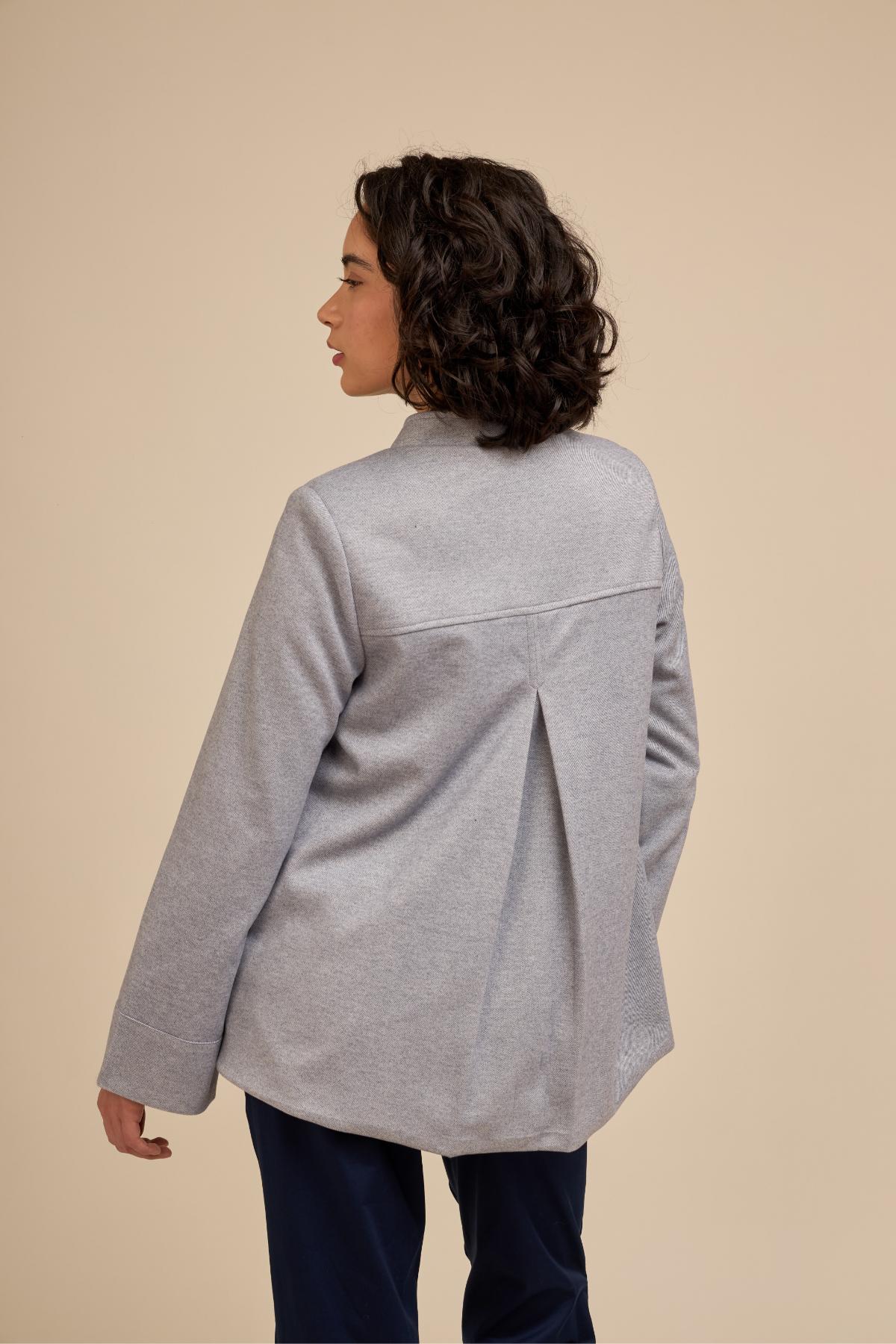 Abrigo London Azul