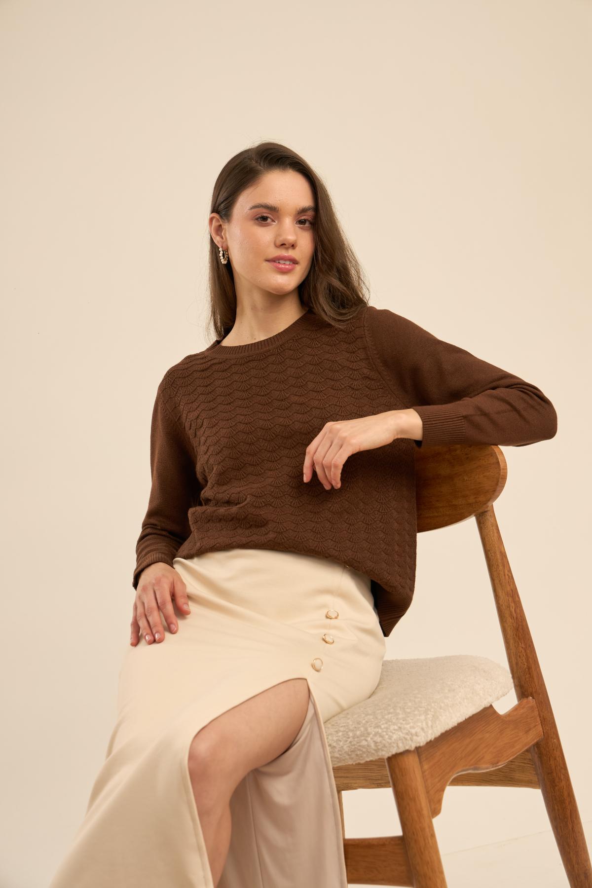 Sweater Olivia Café