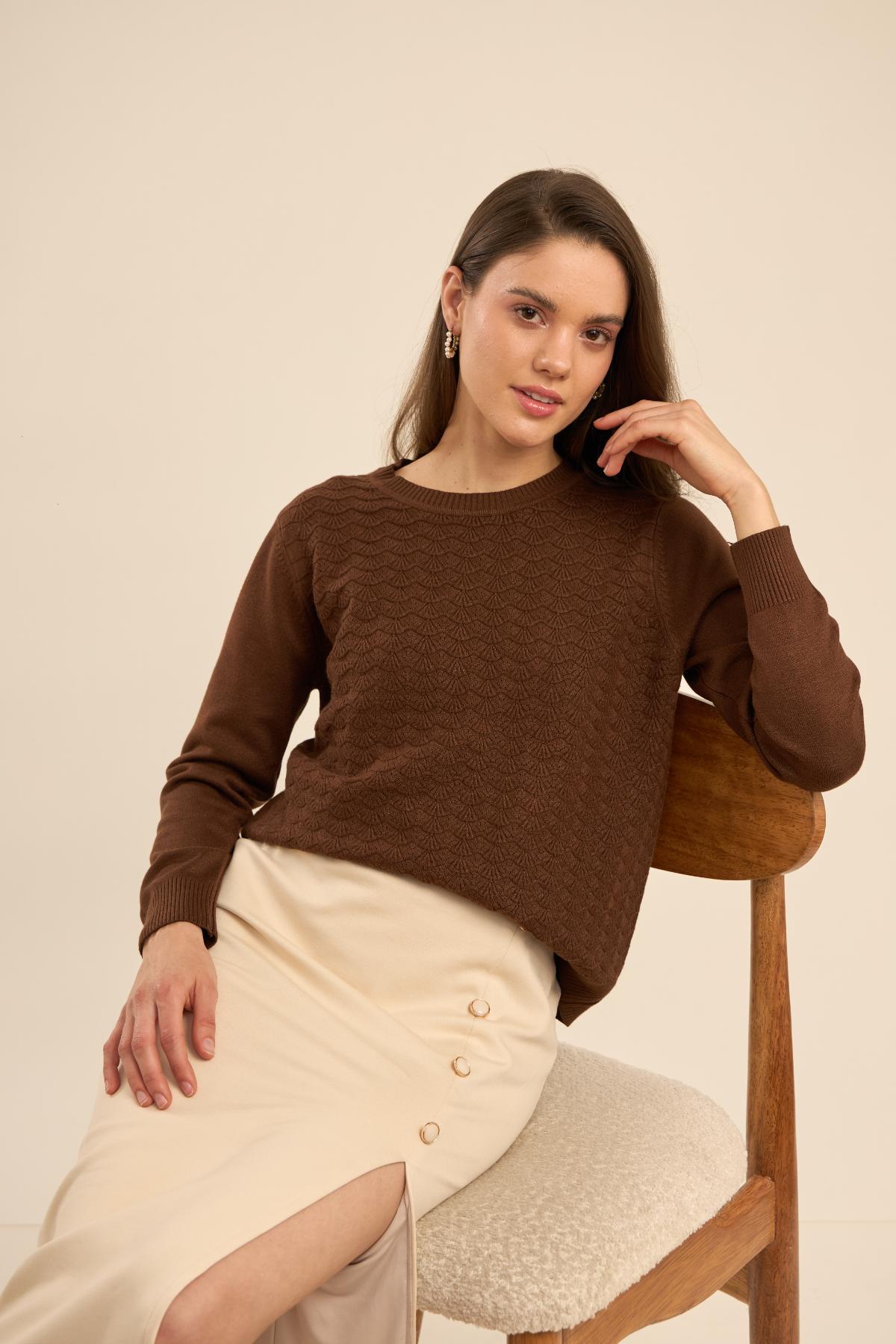 Sweater Olivia Café