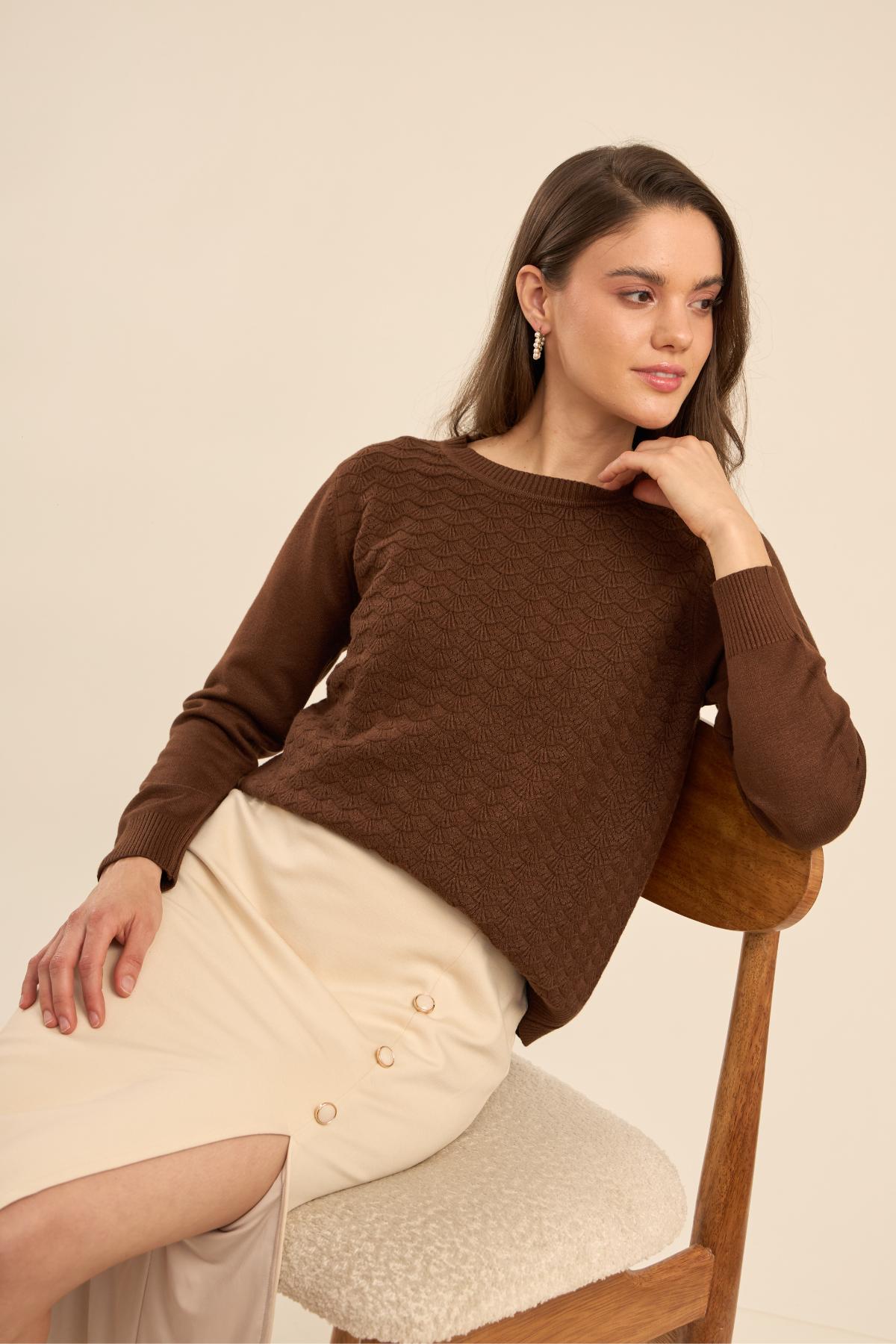 Sweater Olivia Café