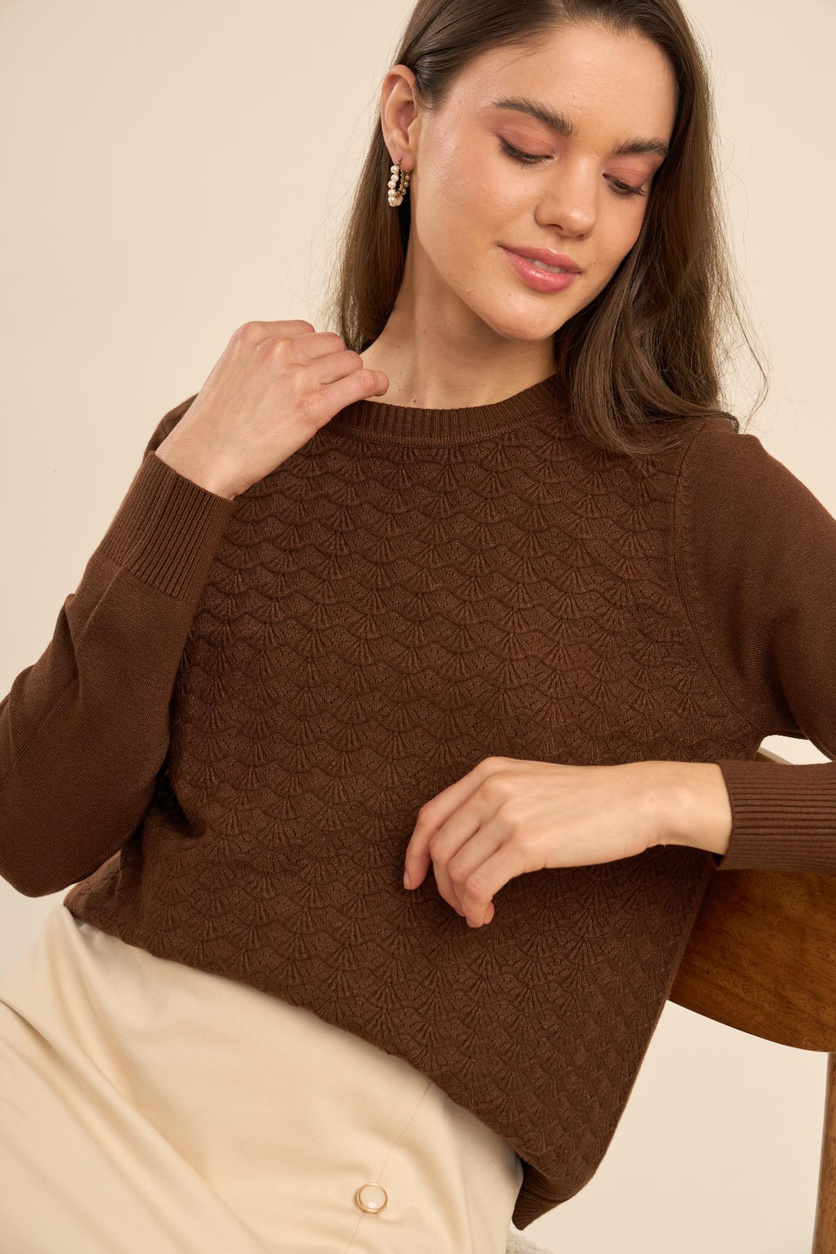 Sweater Olivia Café