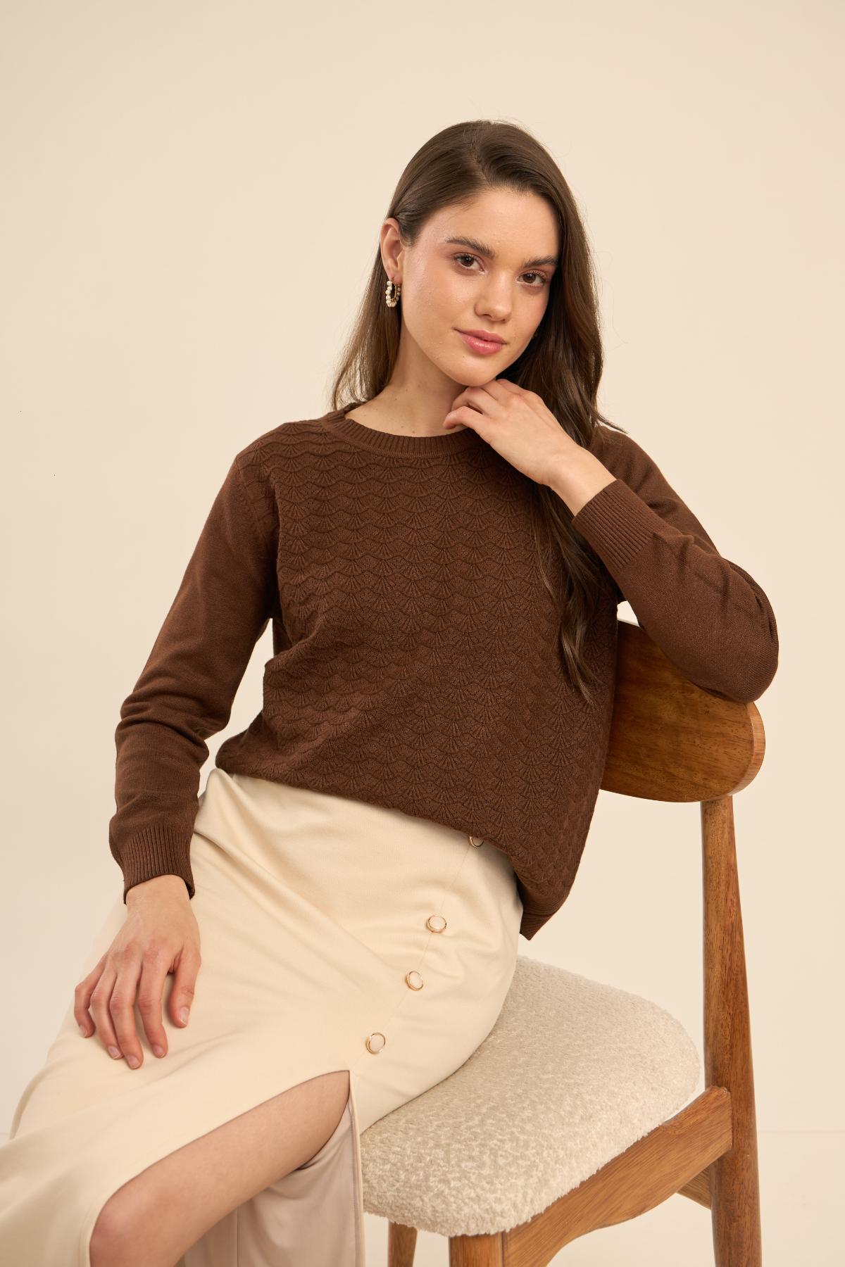 Sweater Olivia Café