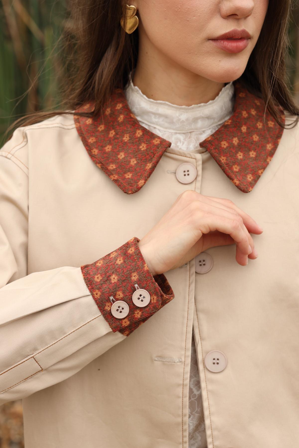 Chaqueta Aura Beige