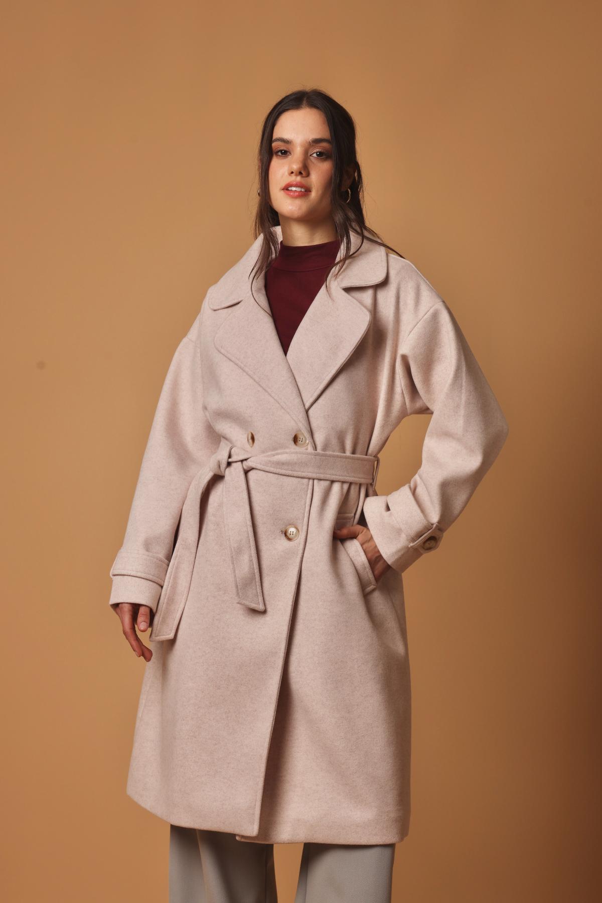 Abrigo Velvet Rosa