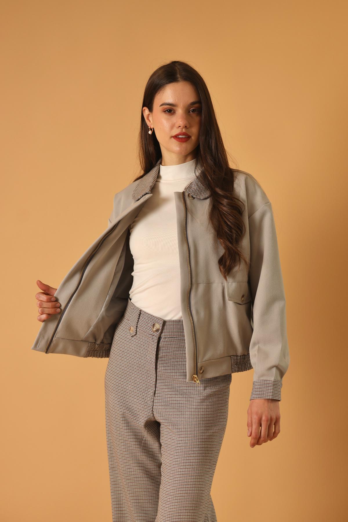 Casaca Connie Gris