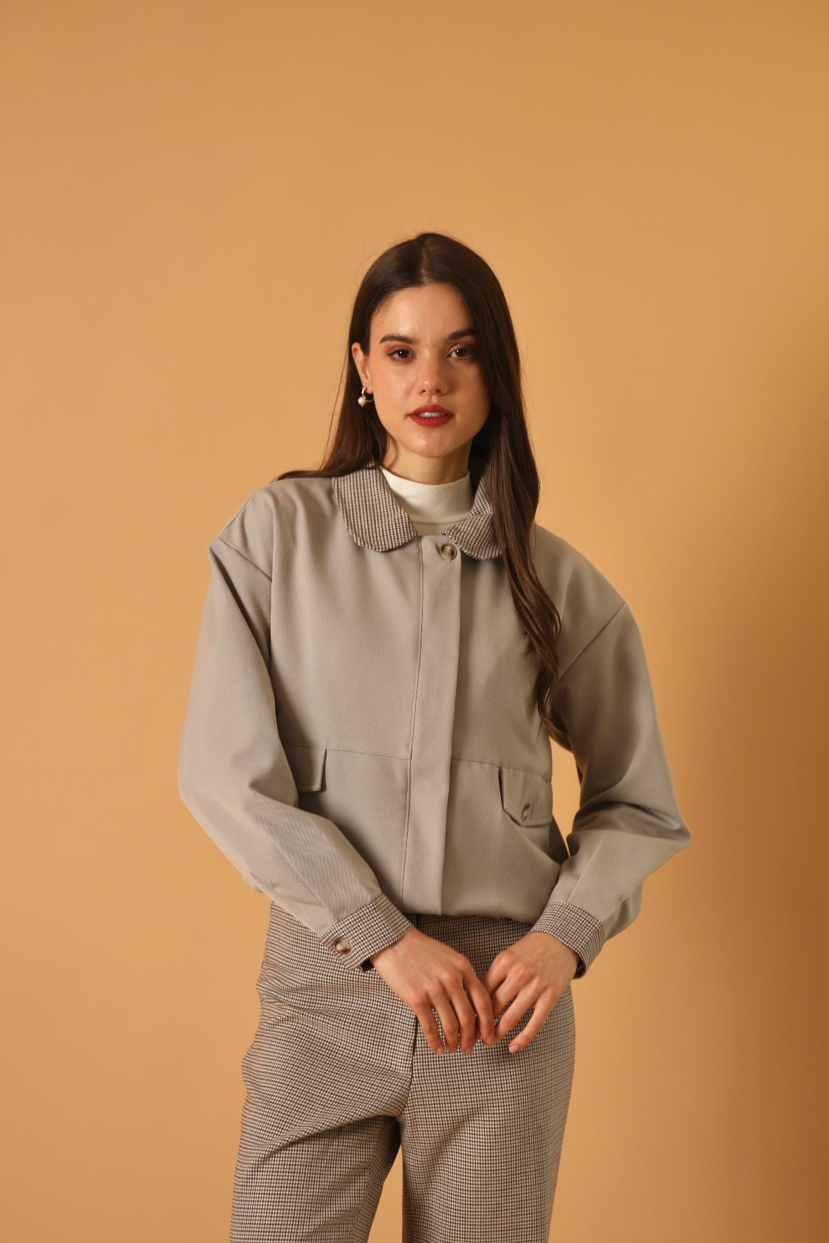Casaca Connie Gris