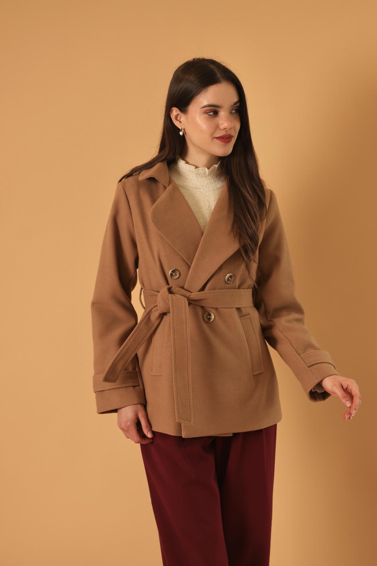 Abrigo Juliette Camel