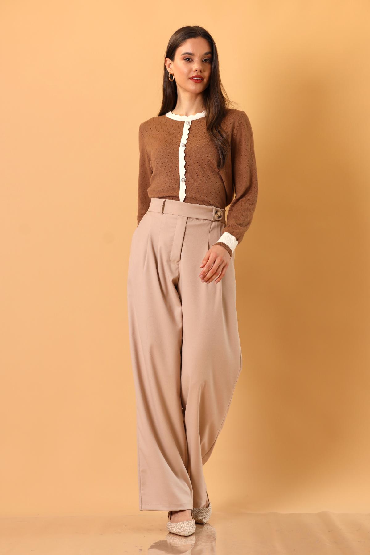 Pantalon Leo Beige