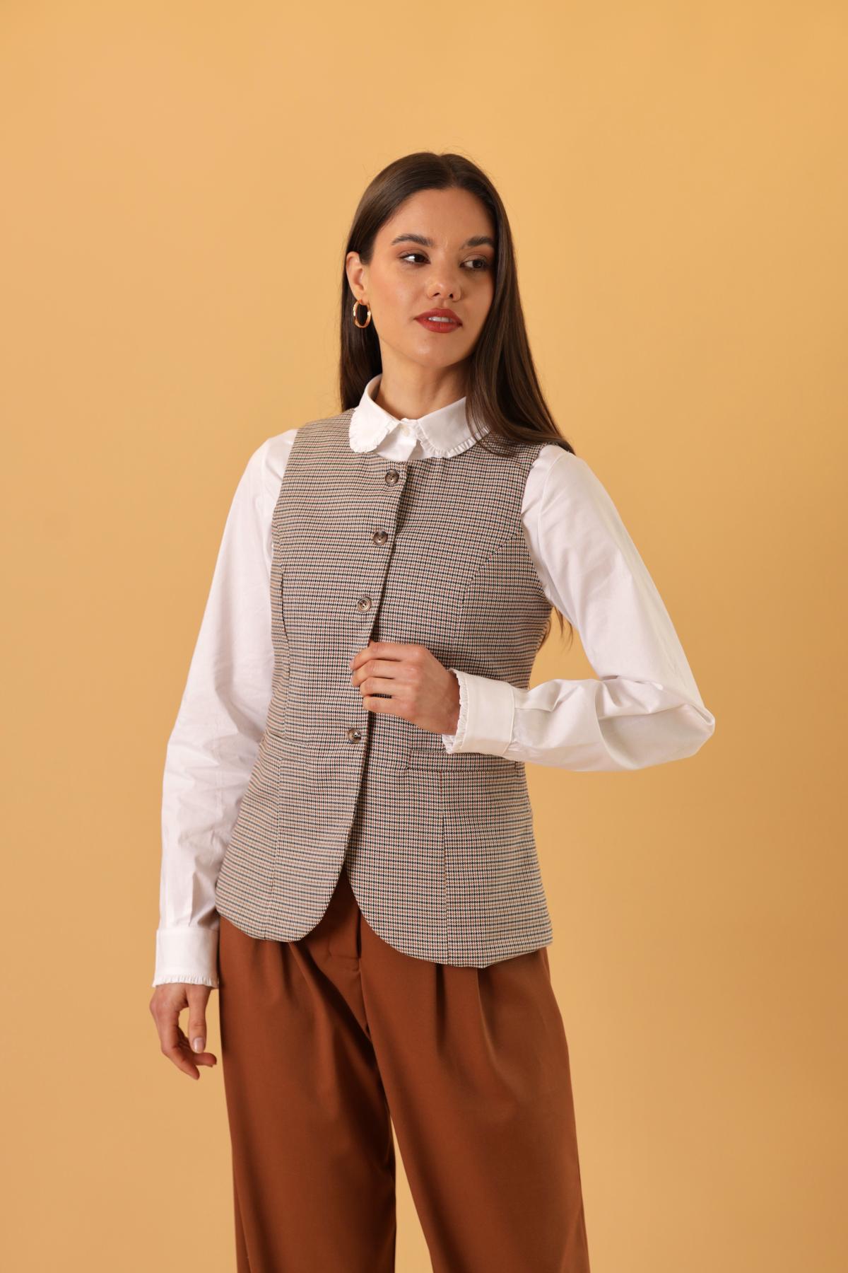 Chaleco Circe Cuadros