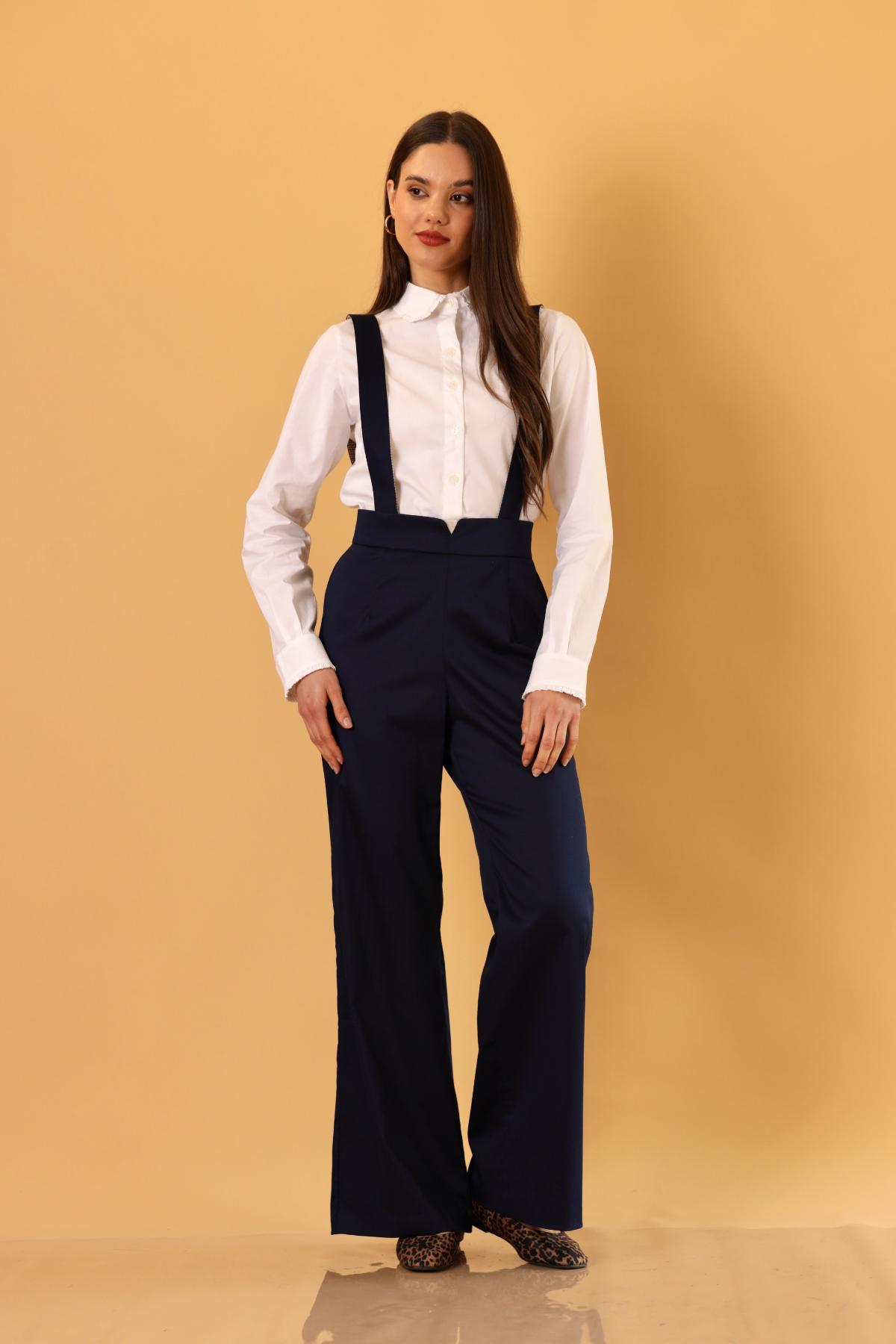 Pantalon Malabar Azul