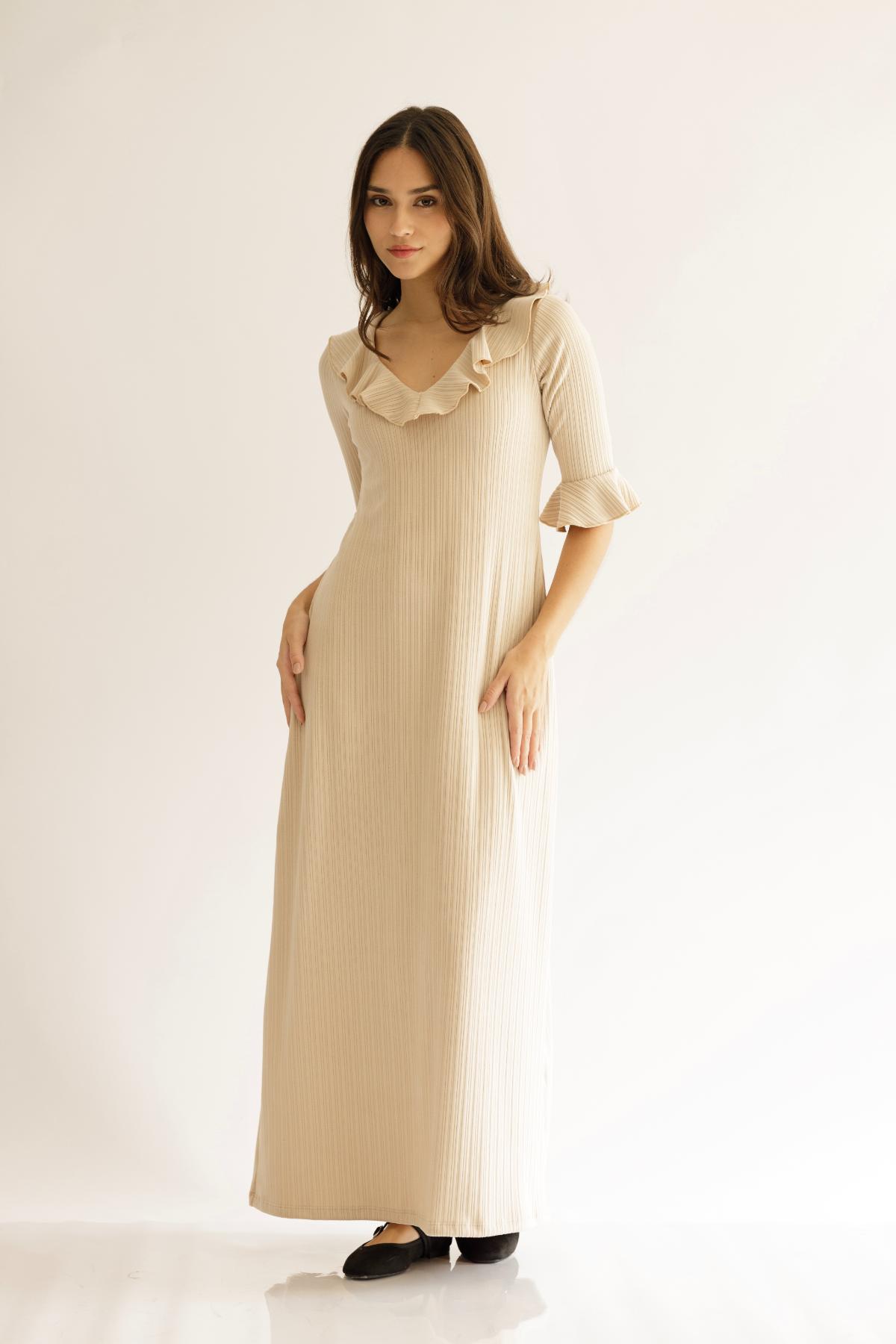 Vestido Elena Crema