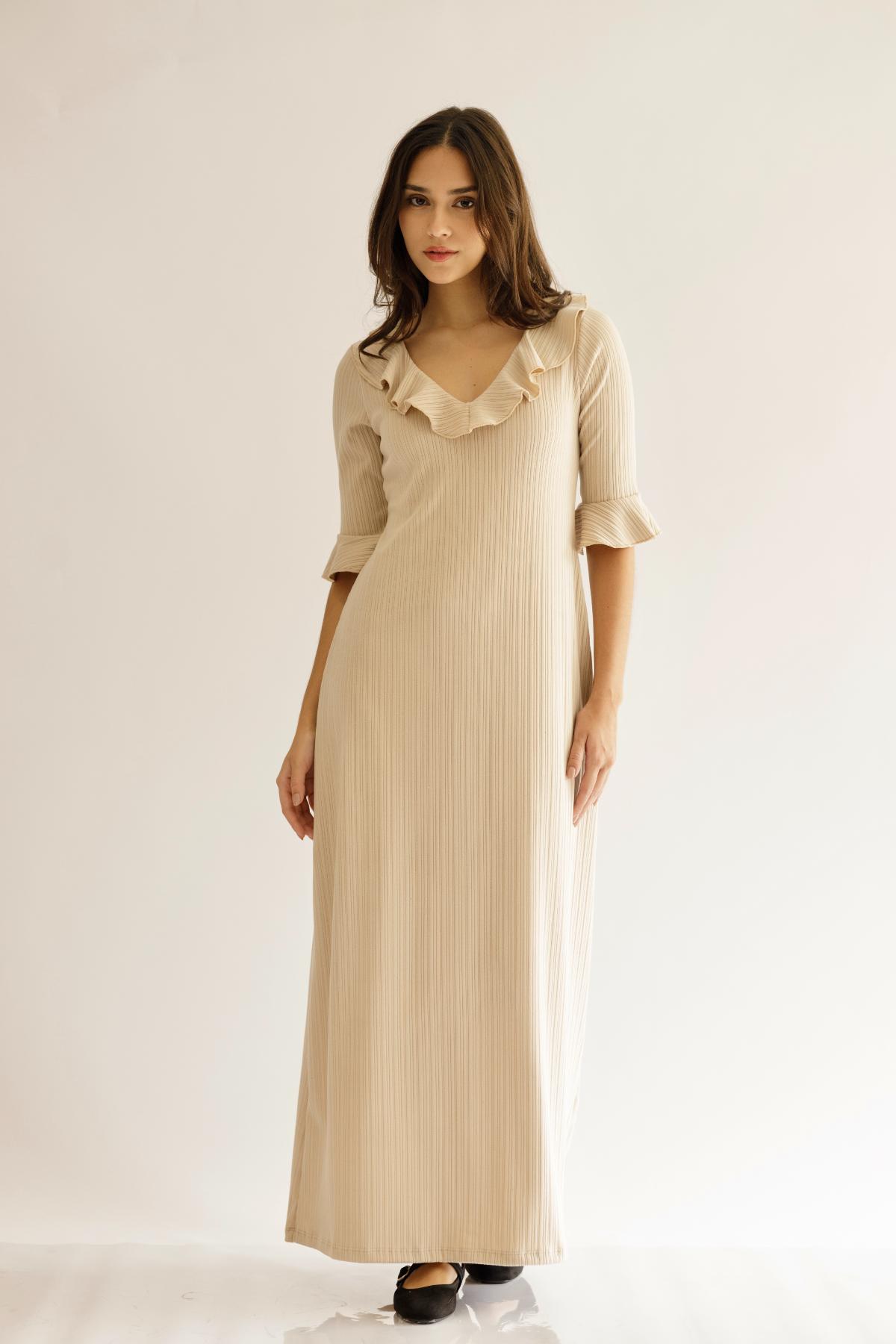 Vestido Elena Crema
