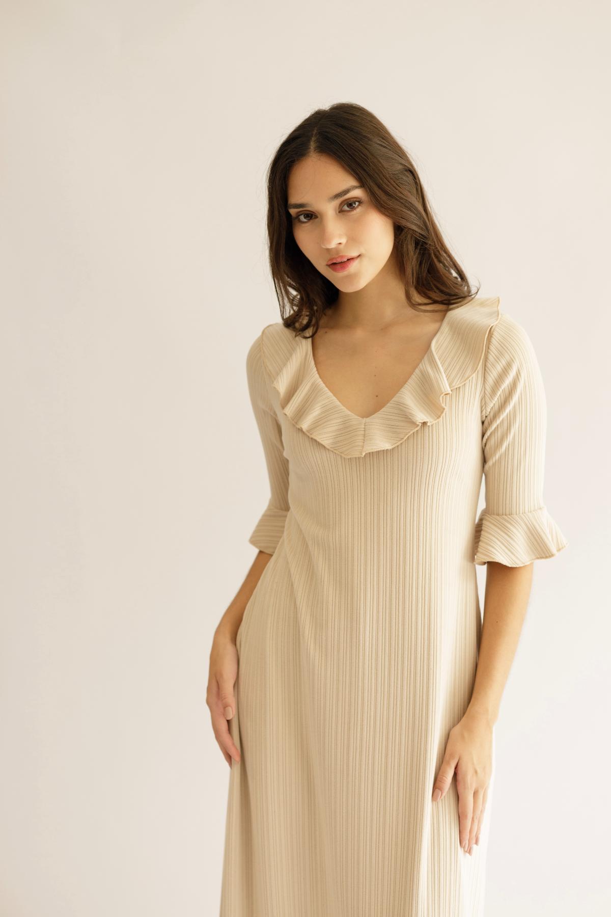 Vestido Elena Crema