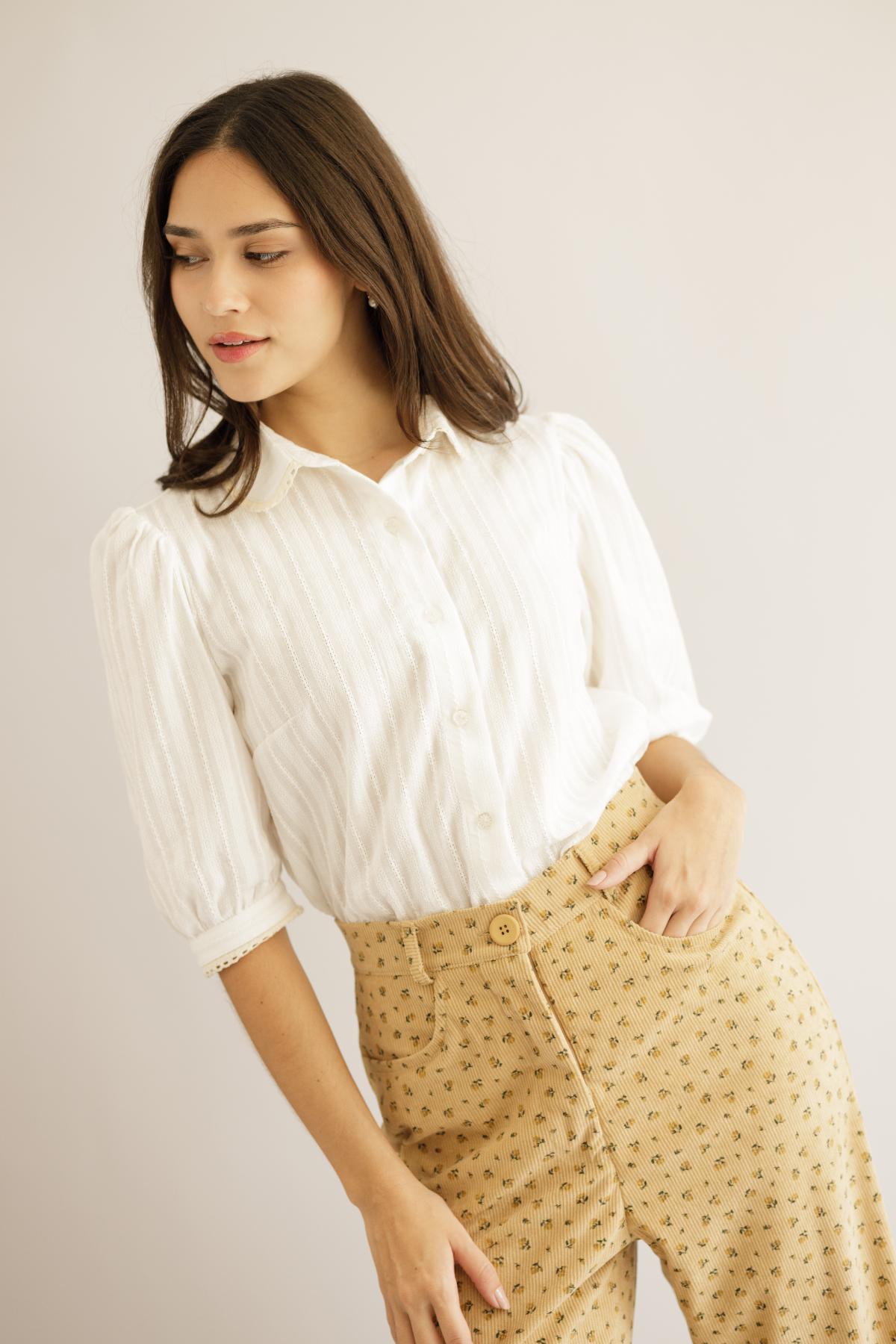 Blusa Anita perla
