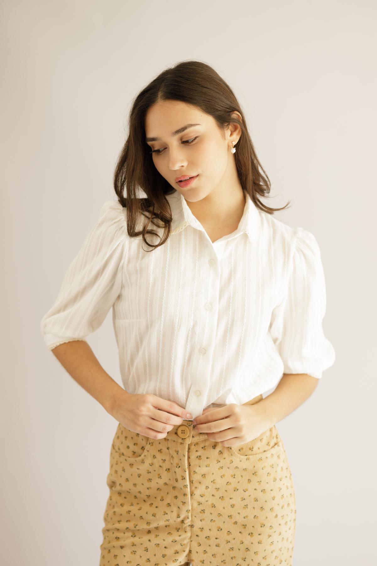 Blusa Anita perla
