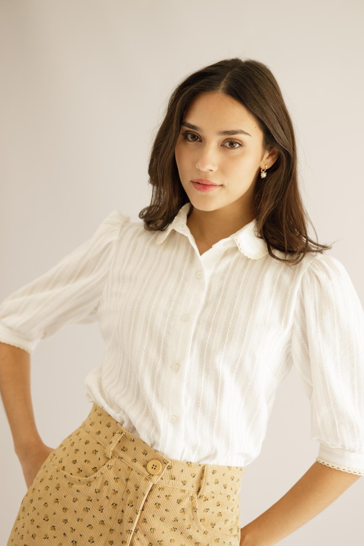 Blusa Anita perla