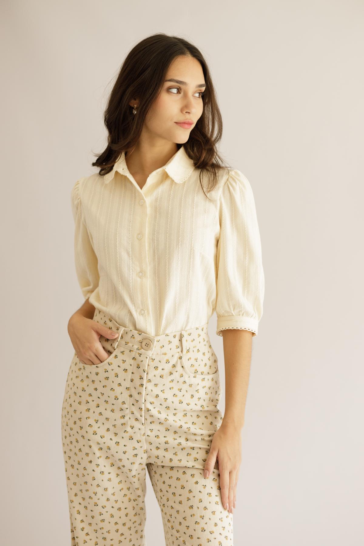 Blusa Anita Vainilla