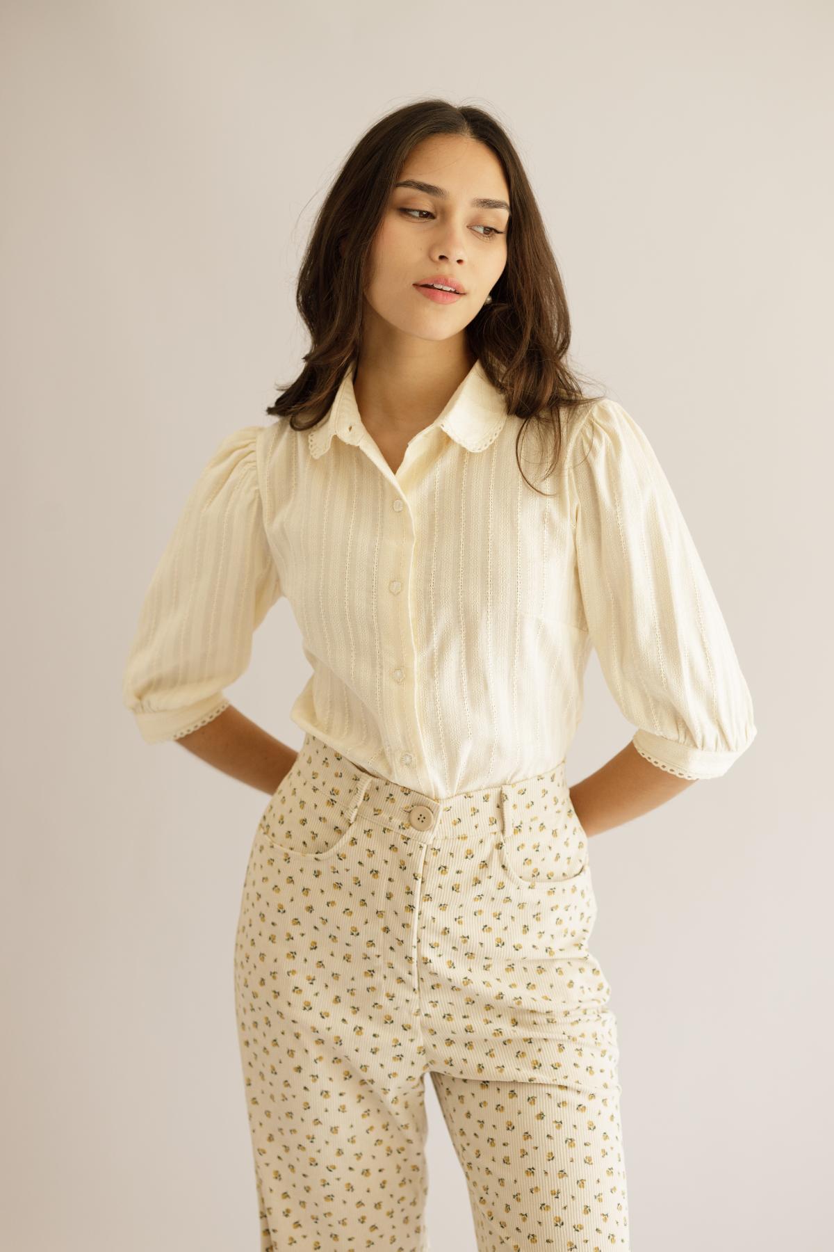 Blusa Anita Vainilla