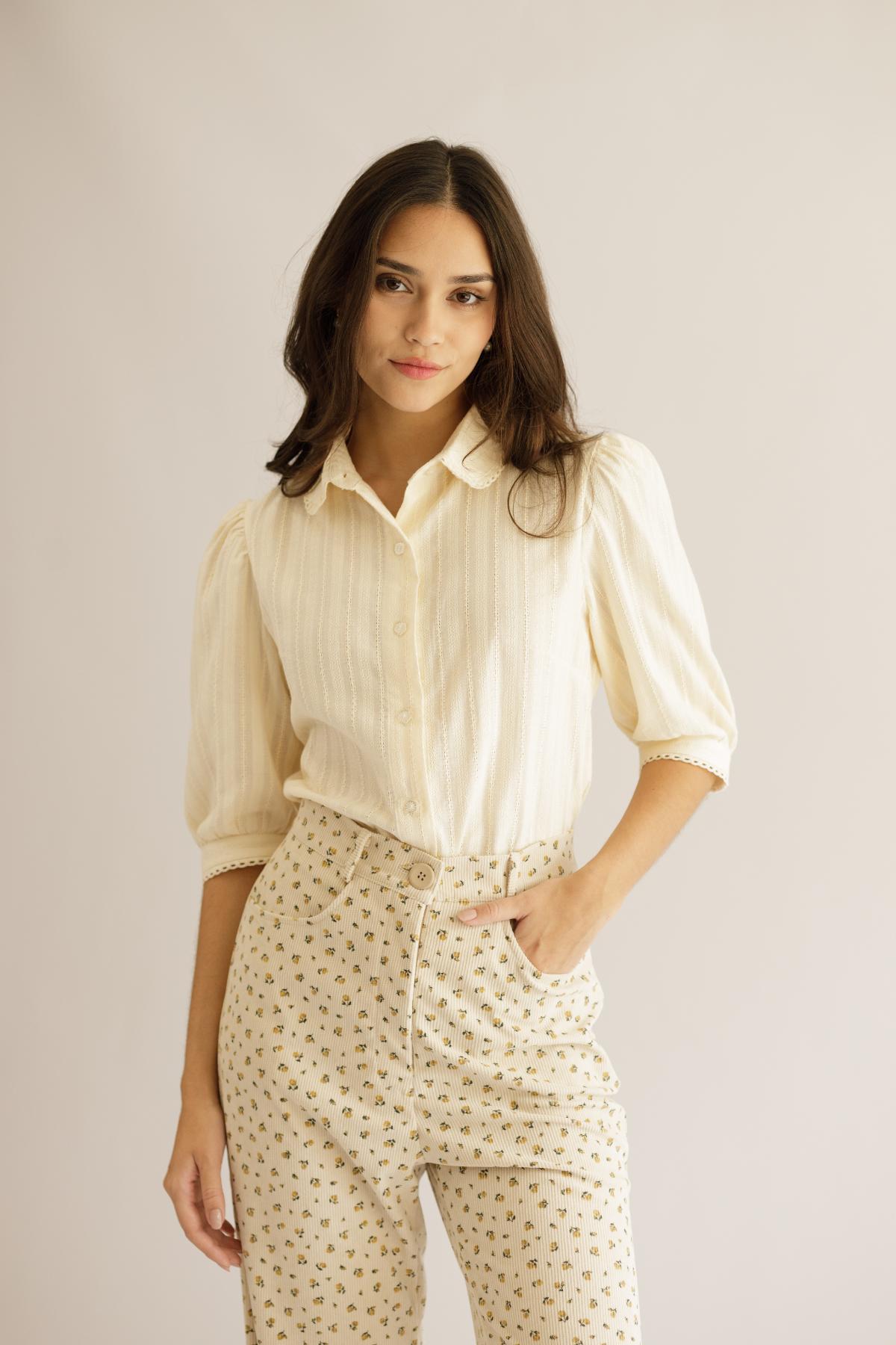 Blusa Anita Vainilla