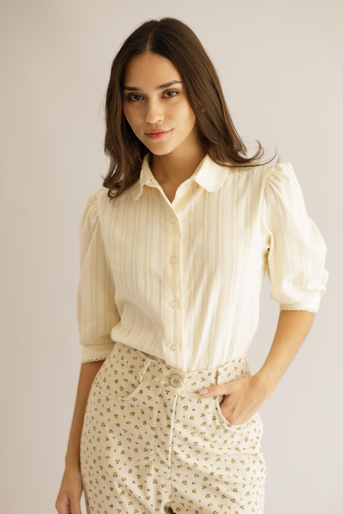 Blusa Anita Vainilla