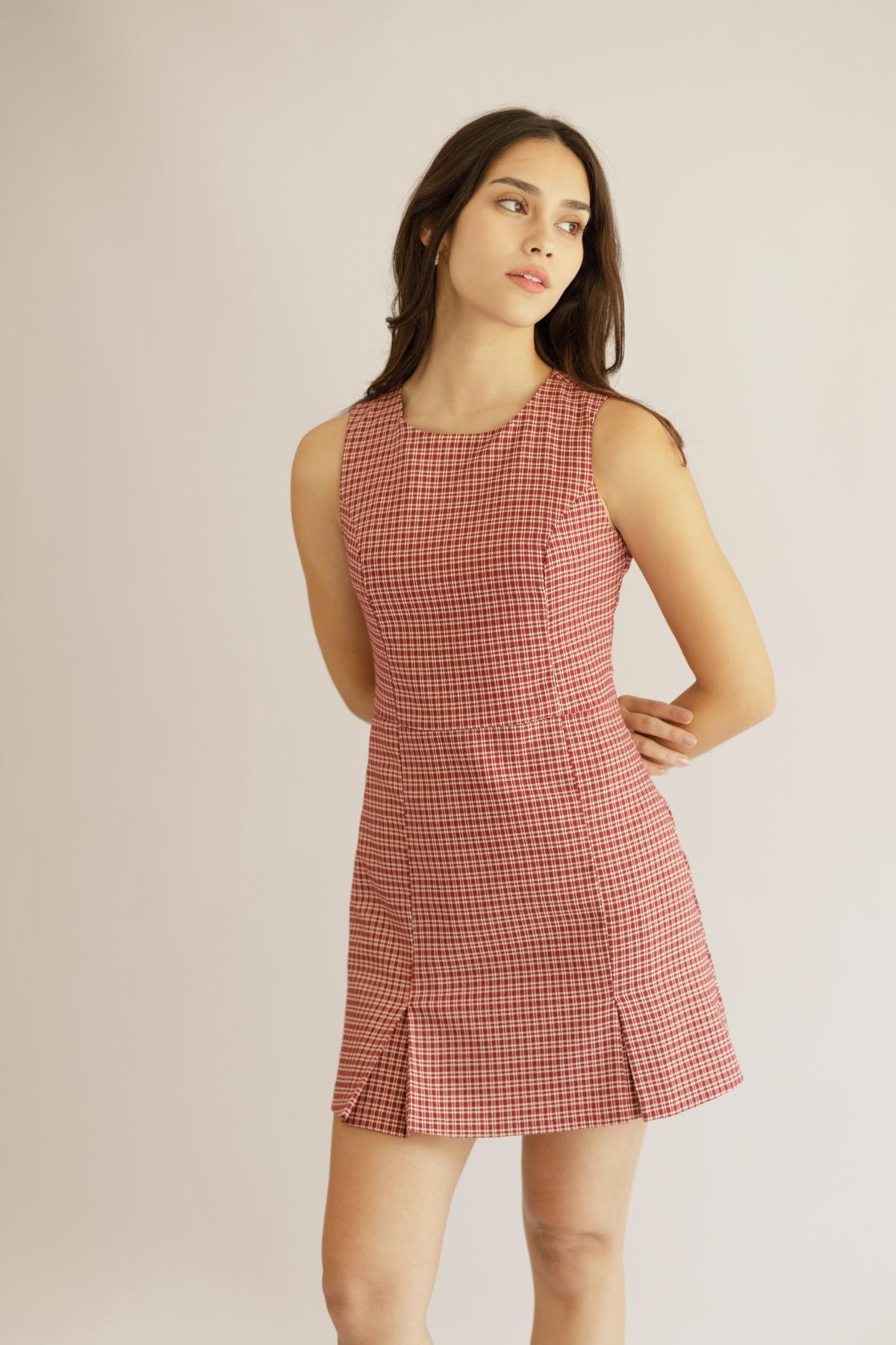 Jumper Serena Vichy_Vino