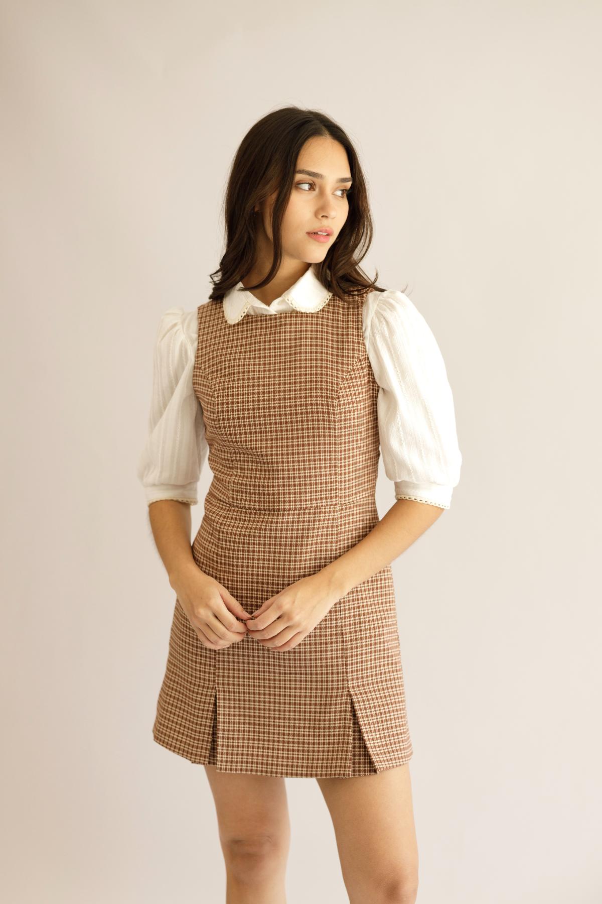 Jumper Serena Vichy_Cafe