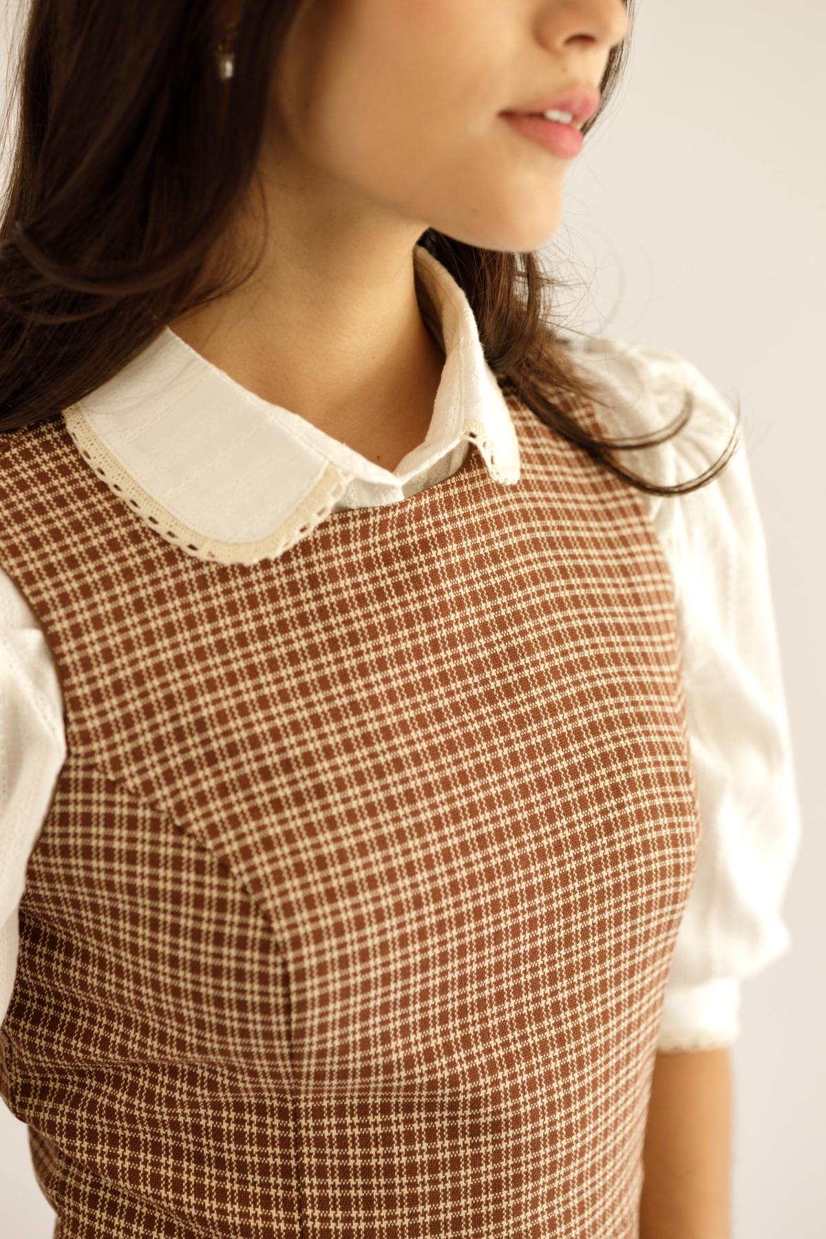 Jumper Serena Vichy_Cafe