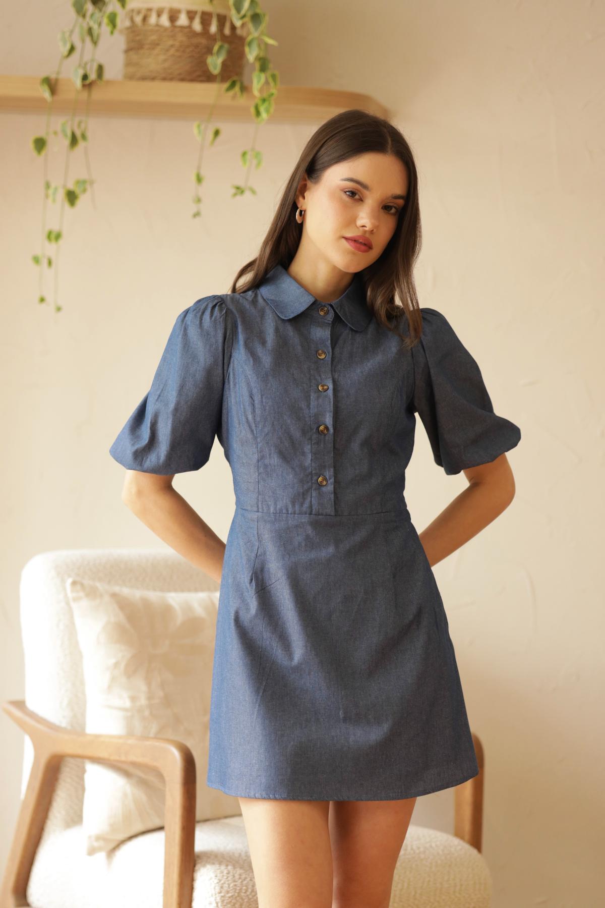 Vestido Celine Azul