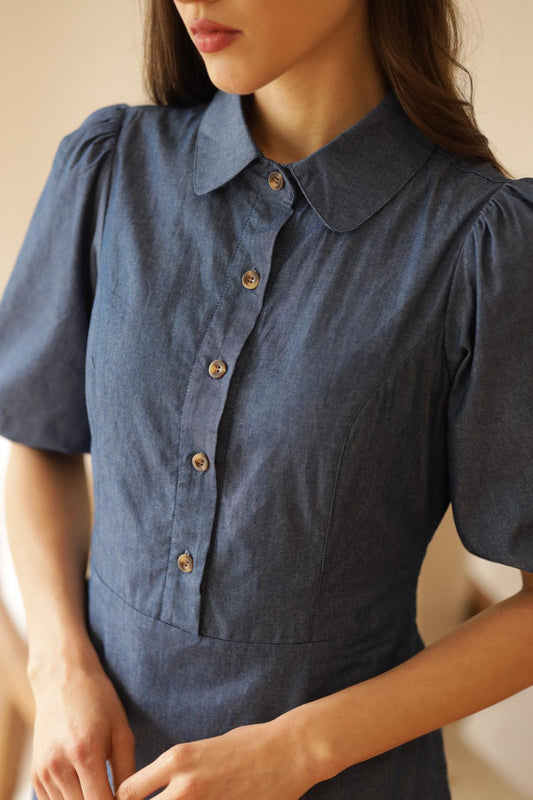 Vestido Celine Azul