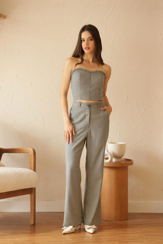 Pantalon Noah Vichy_Verde