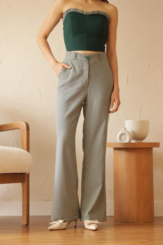 Pantalon Noah Vichy_Verde
