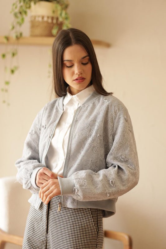 Chaqueta Clara Celeste