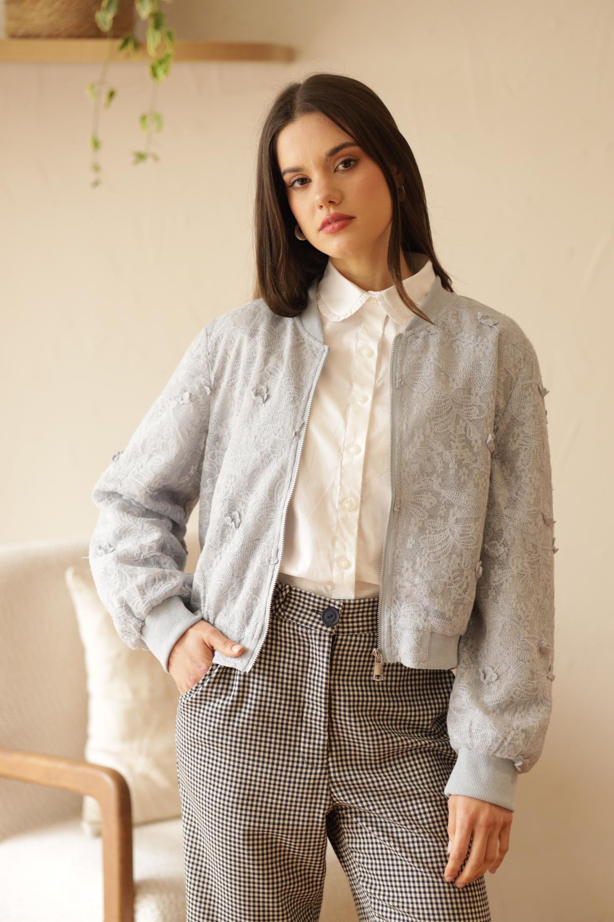 Chaqueta Clara Celeste
