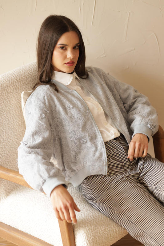 Chaqueta Clara Celeste