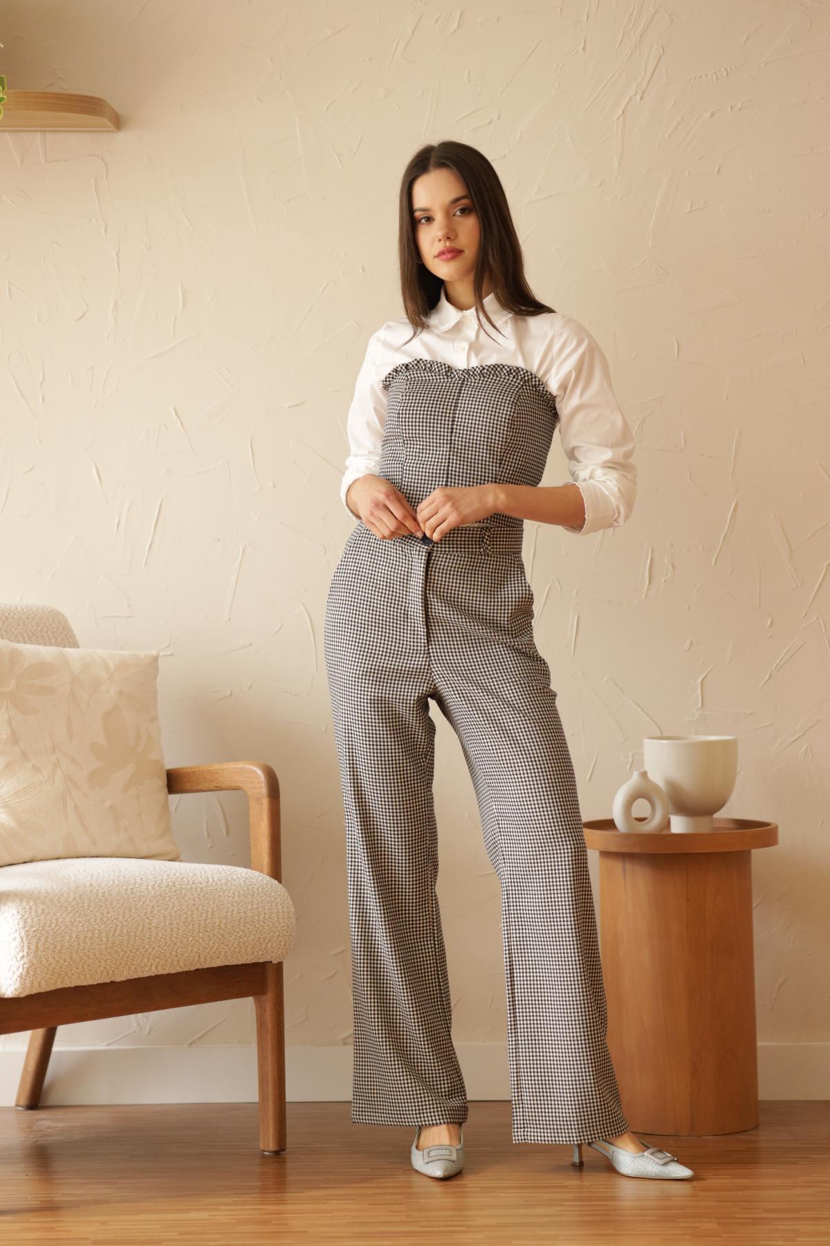 Pantalon Noah Vichy_Azul