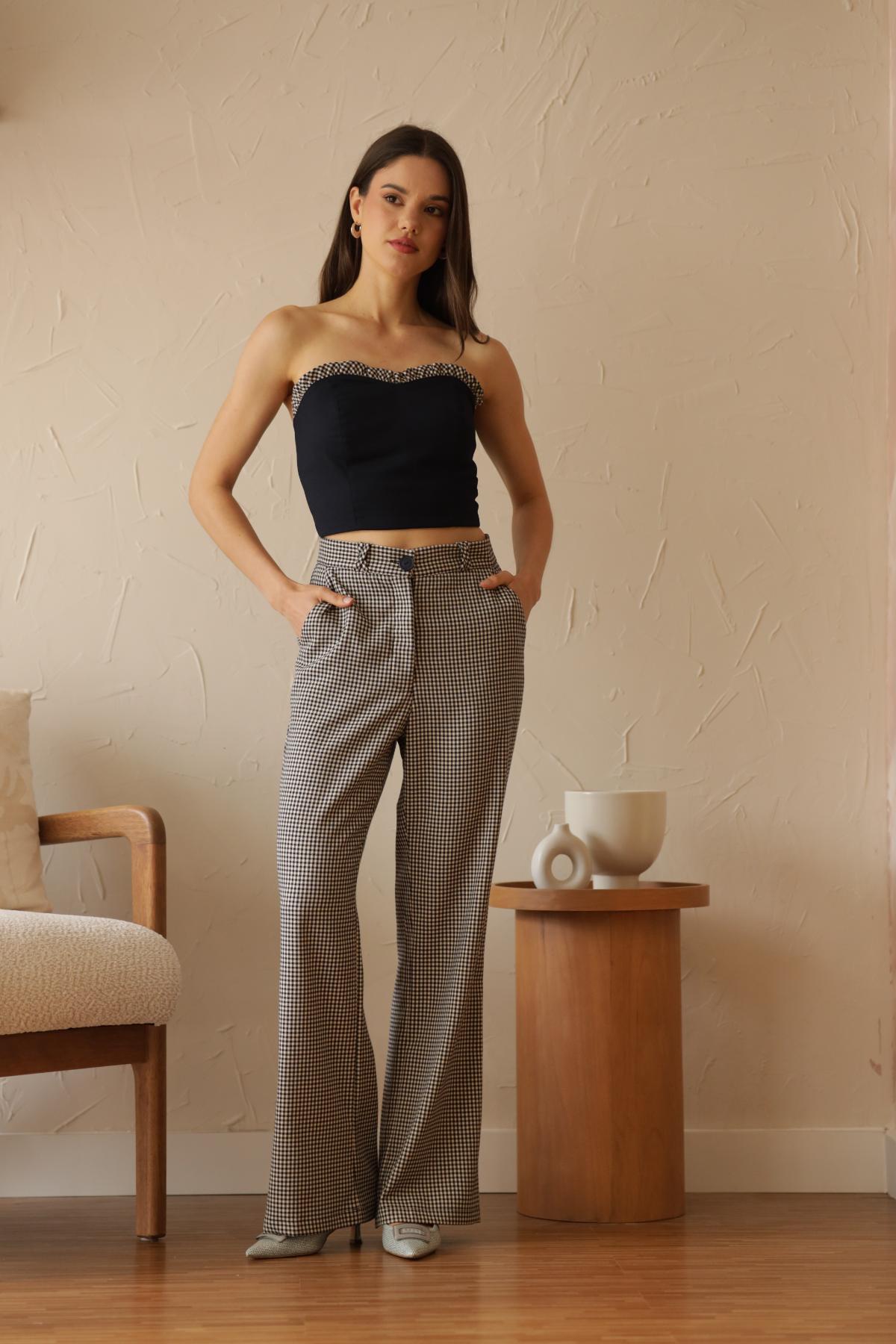 Pantalon Noah Vichy_Azul