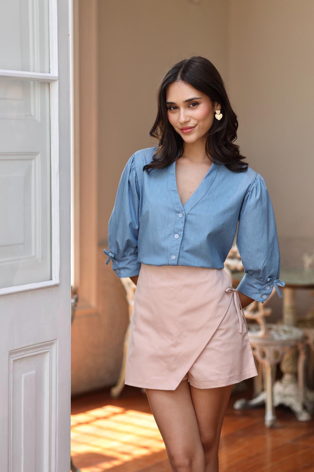 Falda Short Chiara Rosa