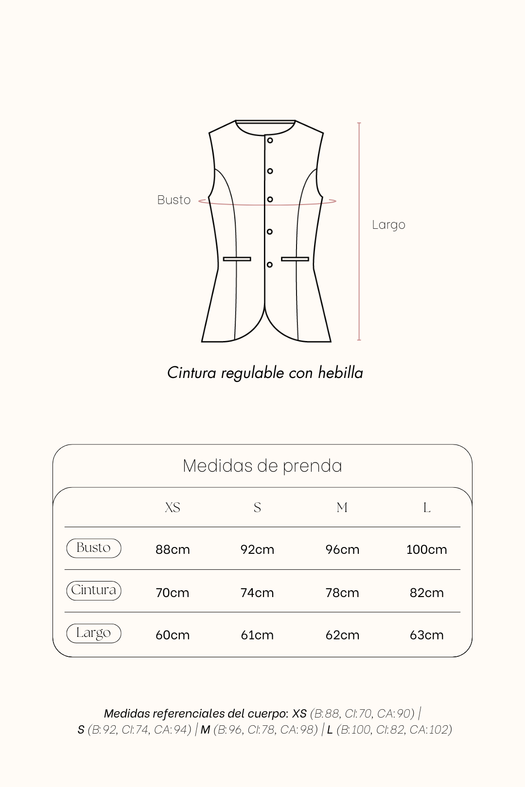 Chaleco Circe Cuadros