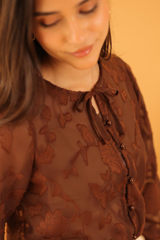 Blusa Promise Café