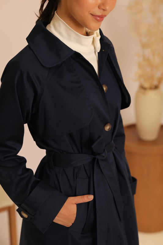 Gabardina Memories Azul