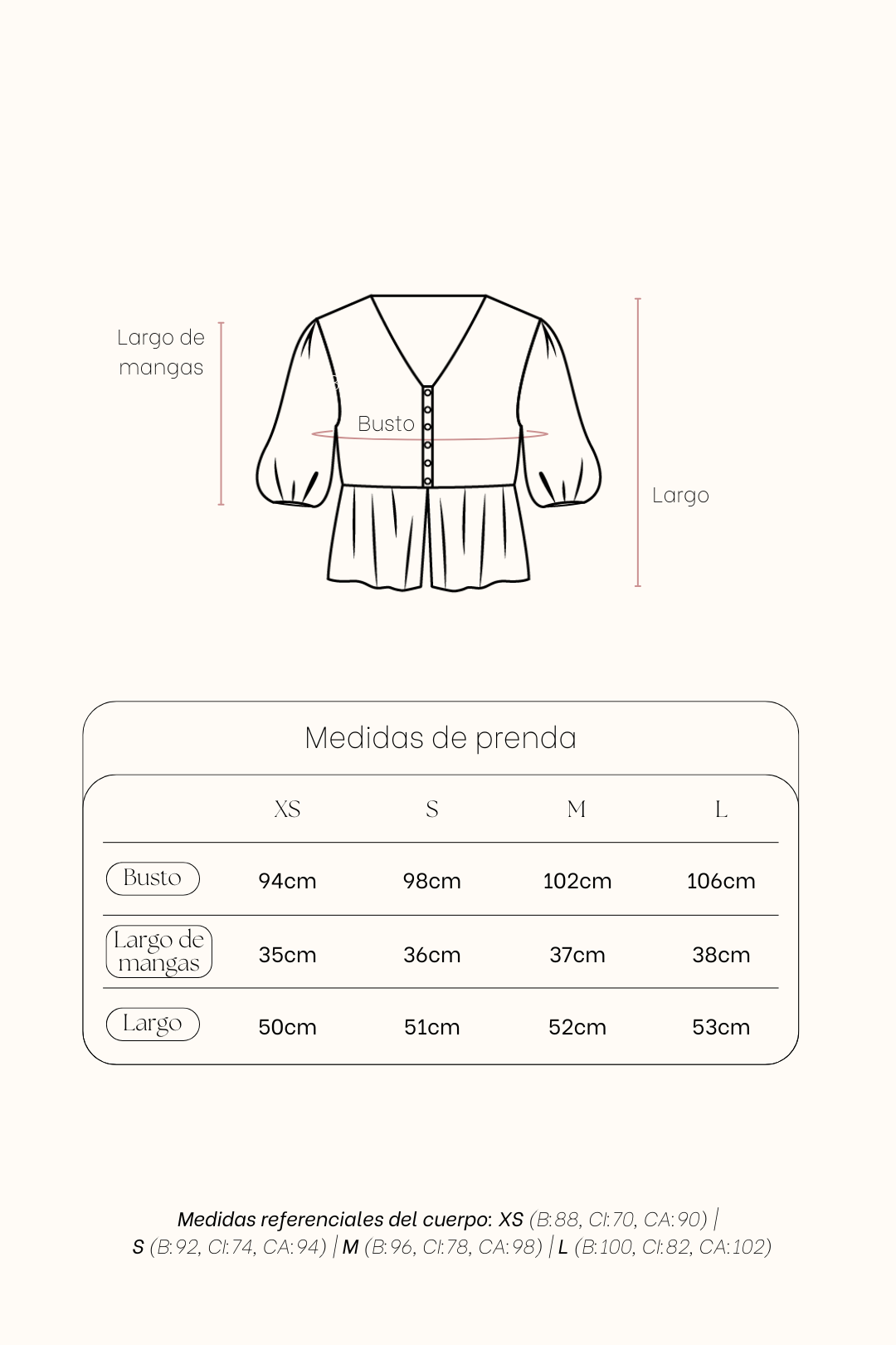 Blusa Nani Perla