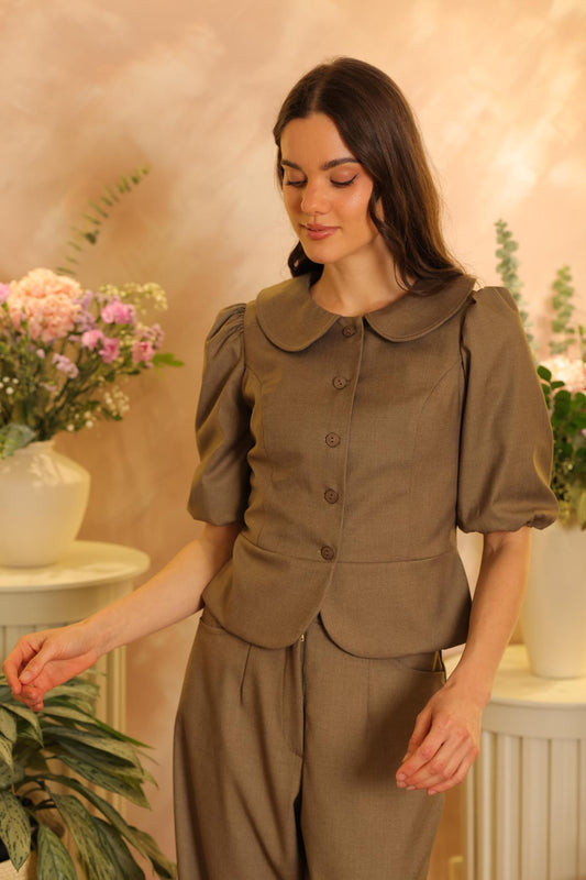Chaqueta Camelia Olivo