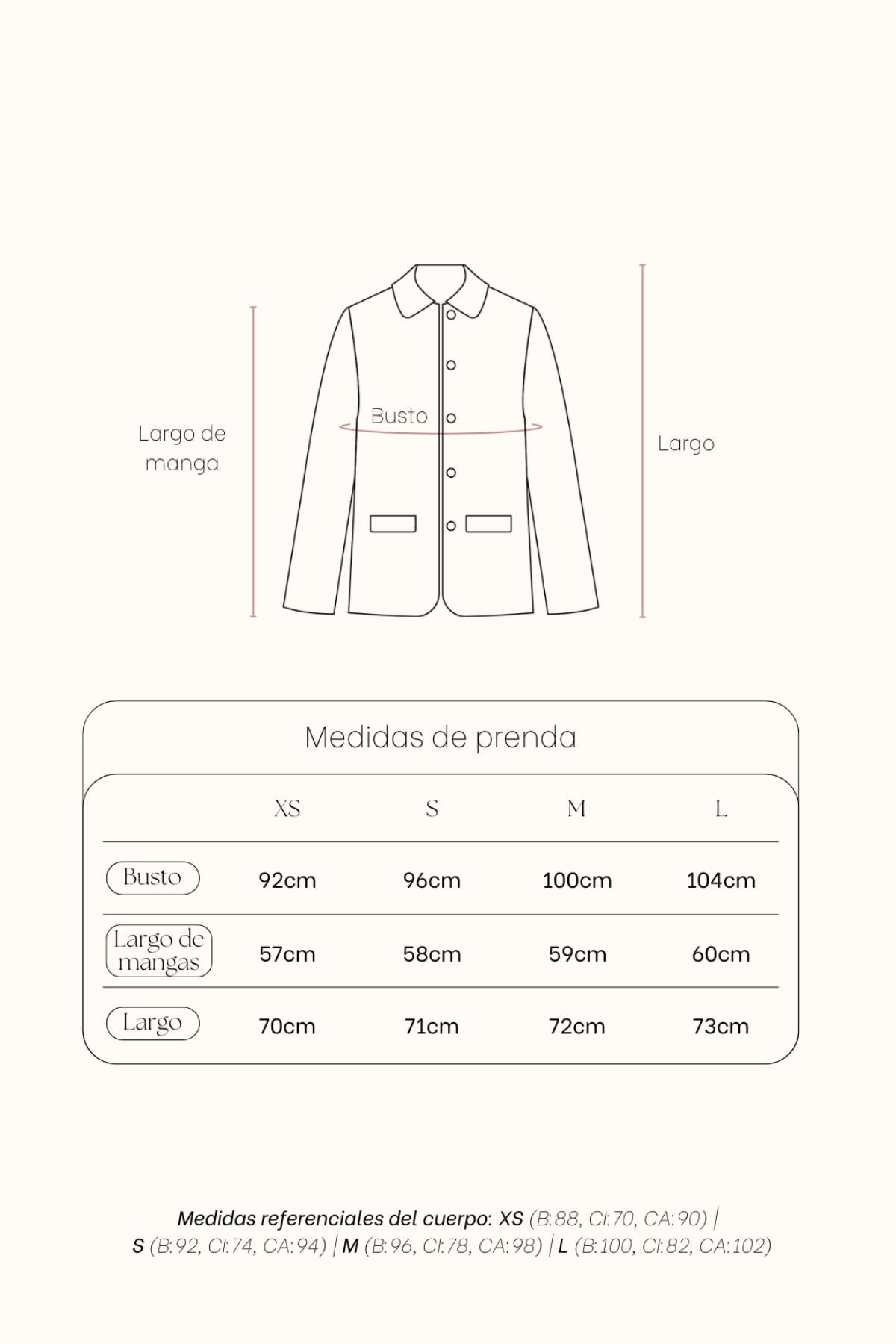 Chaqueta Estelar cuadros