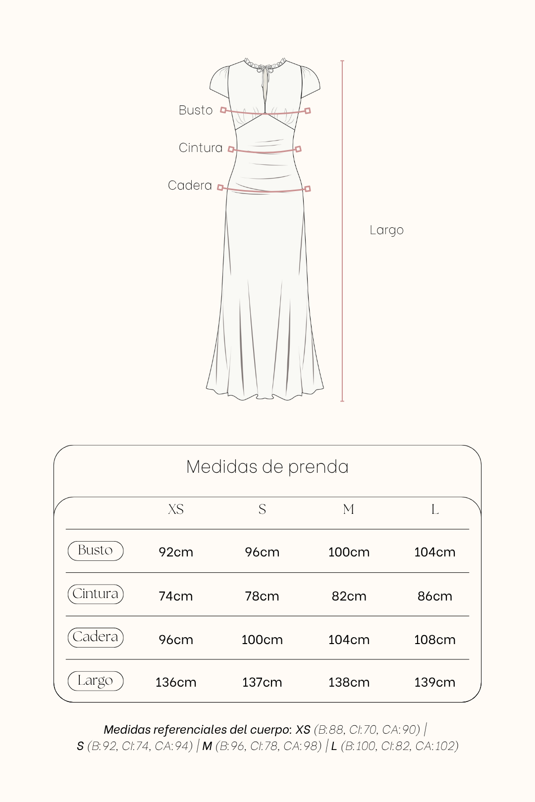 Vestido Nostalgia Print_Crema