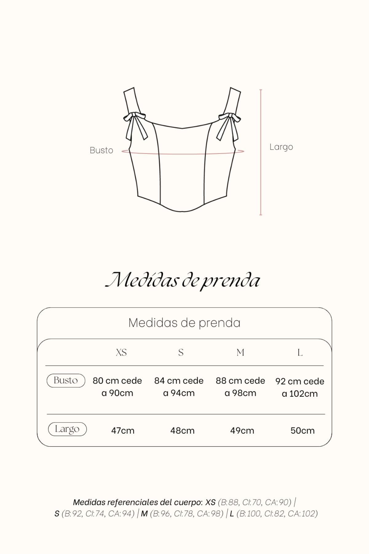 Corset Reina Negro
