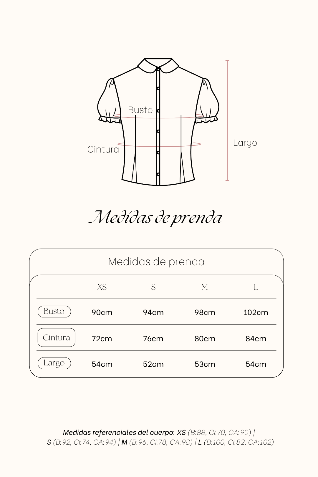 Blusa Vera Vainilla