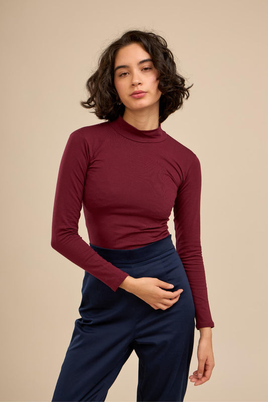 Basico Abby Burgundy