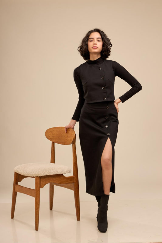 Falda Chelsea Negro