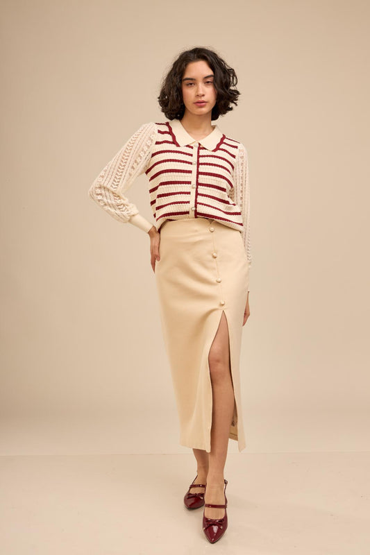 Falda Chelsea Crema