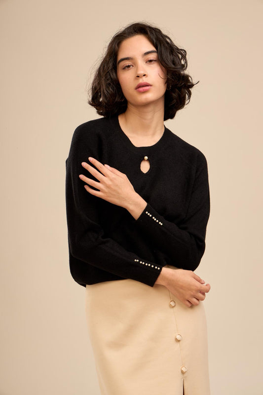 Sweater Perla Negro